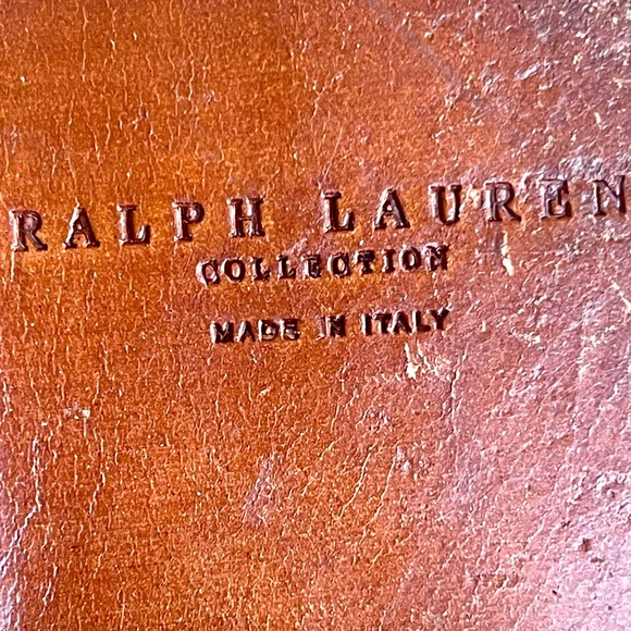 RALPH LAUREN COLLECTION Unique Colorful Beaded Soft Suede Mule Flats 37.5B ITALY - Picture 4 of 12